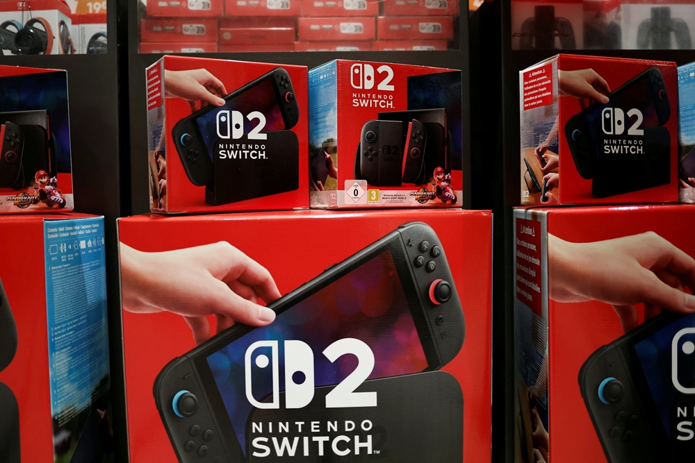 任天堂新一代游戏主机Switch 2周四在全球正式发售。
