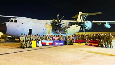 Photo of 完成38天人道救援任务 国防卫队从缅返马