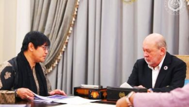 Photo of 元首接见阿莎丽娜 听取法律改革进展汇报