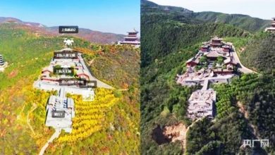 Photo of 山西太山景区博物馆崩塌 多栋建筑秒变平地