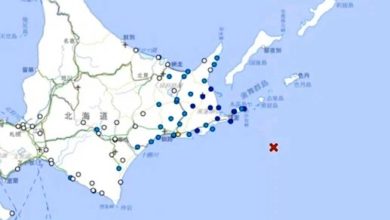 Photo of 日本台湾地牛翻身 北海道东南海域6.1级 花莲一早两震