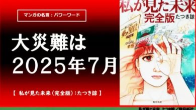 Photo of 预言日本7月大地震 漫画作者新作改观点 “不一定会发生大事”