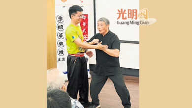 Photo of 【槟华人文化协会武术讲座】季昭华：培养专注力 习武寻获自信和安定