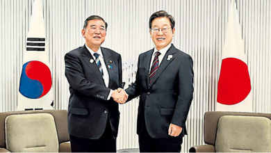 Photo of 李在明首会石破茂 同意重启穿梭外交