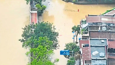 Photo of 肇庆暴雨水位破70年纪录 怀集县全县5停