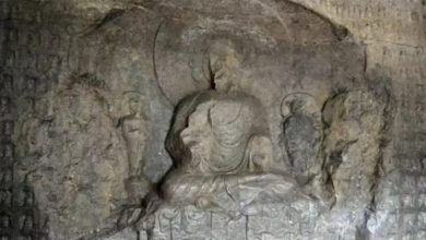 Photo of 河南水库现千佛石窟  1043尊佛像全“无头”
