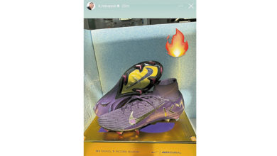 Photo of 姆巴佩晒酷炫新球鞋 印有今季西甲进球数