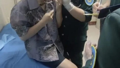 Photo of 同事聚餐起争执 男子颈被扎4支烧烤签