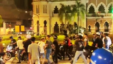 Photo of 独立广场路段全武行 警追缉涉案者