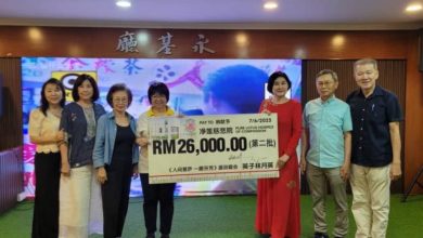 Photo of 英子林月英画册筹款逾21万 全数捐赠净莲慈悲院