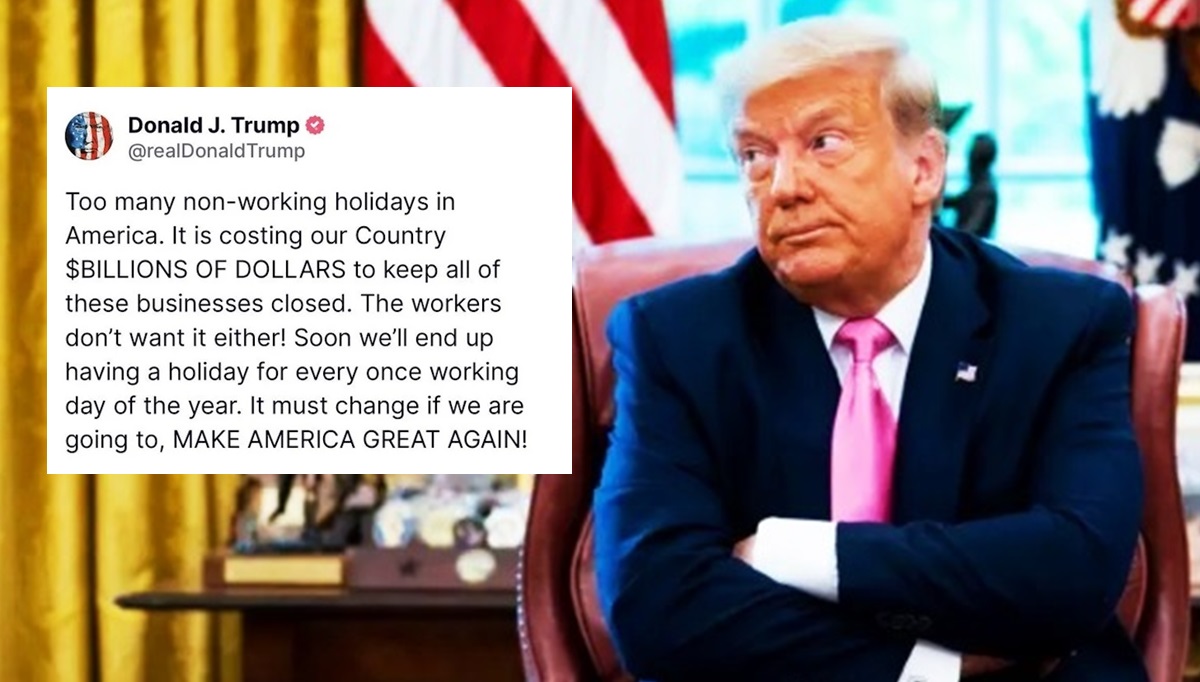 特朗普：美国假期太多“有碍企业生产将改变” | 国际| 2025-06-20 – 光明日报