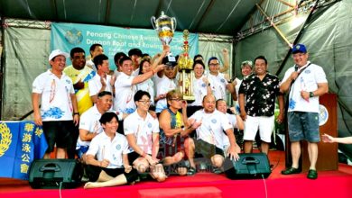 Photo of 槟中华游泳公会 龙舟赛夺双冠