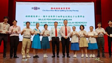 Photo of 紫云阁调高奖助学金 助学生减轻负担