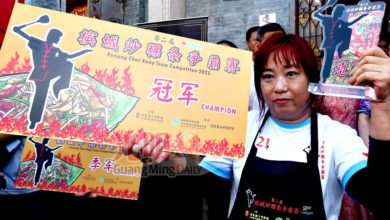 Photo of 第二届槟城炒粿条争霸赛 瑞江茶室王秀娟夺冠