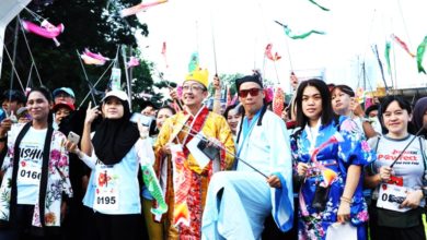 Photo of 1500人手持鲤鱼旗跑步 “自信欢乐跑”创大马纪录
