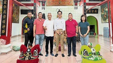 Photo of 挺推动社区慈善 沈志强2万元拨天福宫