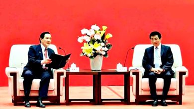 Photo of 马英九会王沪宁 “习对两岸和平努力令我感动“