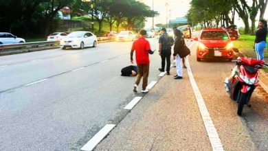 Photo of 汽车失控追尾学校客货车 女司机抛飞车外亡