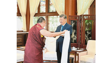 Photo of 习近平接受班禅拜见 吁维护统一民族团结