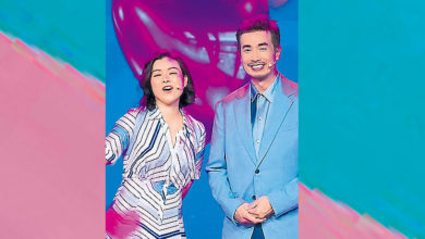 Photo of 陈豪夫妇直播晒恩爱 陈茵媺发福师奶味浓