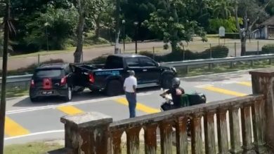 Photo of 怒撞他车3次 路霸毁车被捕