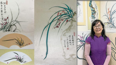 Photo of 巫雪英艺海深耕46年 激赏兰花坚贞气节