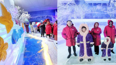 Photo of 【荣获大马记录荣誉】 雪林冰雪大世界打造 辣椒花冰雕迎接森州旅游年
