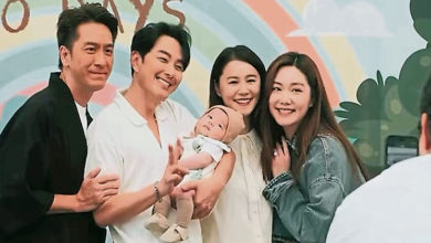 Photo of 黄翠如萧正楠儿百日宴 “萧哈哈”萌样曝光