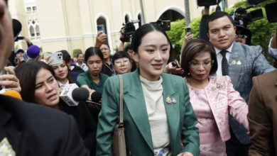 Photo of 泰国宪法法院决定 暂停佩通坦行使首相职权