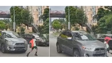 Photo of 9岁男童横冲马路 遭车撞险被碾过