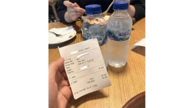 Photo of 2瓶330ml矿泉水RM10 网揶揄：这水加了金子？