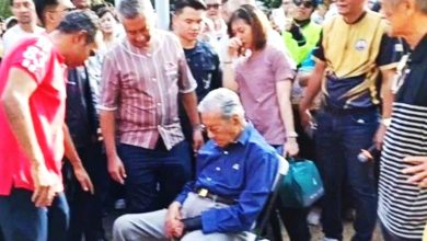 Photo of 与夫人湖畔庆生 马哈迪提早离席