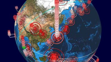 Photo of 预言逼近 鹿儿岛地震3D图 冲破天际