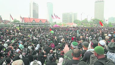 Photo of 倒安华大集会 独立广场 黑潮涌动