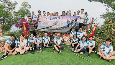 Photo of 2县8村委会登山点名陈丽群 森旅游年应推广泰梳山