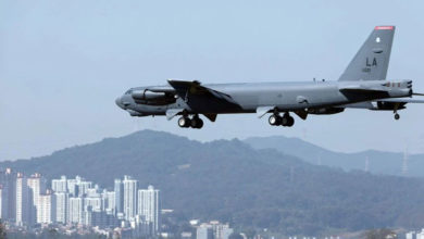 Photo of 美日韩空中联合军演 美军B52H轰炸机高调登场