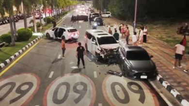 Photo of 韩男驾车失控 酿8车连环撞车祸
