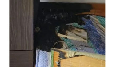 Photo of 疑充电宝起火烧毁睡房 屋主怒逐租客