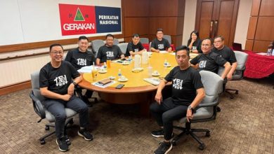 Photo of 民政党领袖齐穿“倒安华”黑衣开会  “人民受压迫 是时候站起来”