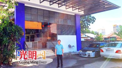 Photo of 直落湾巴刹遮阳棚完工 猪肉贩舒适整洁营业