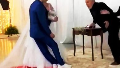 Photo of 【视频】未说“我愿意”就瘫倒 新郎：新娘太美
