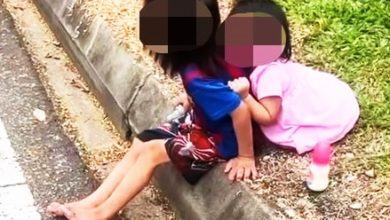 Photo of 蹲坐路边2女童非遭遗弃 警方证实:趁父熟睡偷溜出门