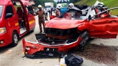 Photo of 【大道死亡车祸】警方：怡往隆途中车祸 3死2伤长者是好友