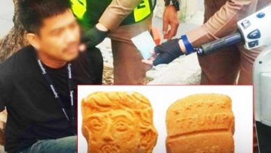 Photo of 携59颗“特朗普脸”摇头丸 泰男落网验出吸毒