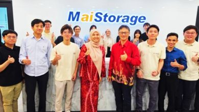 Photo of 在大马创立MaiStorage高科技公司 潘健成感谢努鲁依莎协助引导