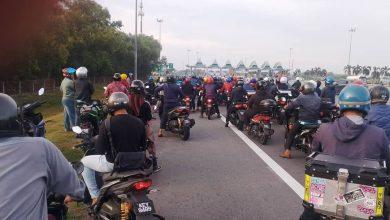 Photo of 上班遇路检迟到 骑士: 害我收警告信