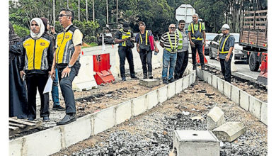 Photo of 巴当格拉迪衔接爱极乐大道 路口增设交通灯