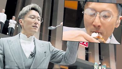 Photo of 谢霆锋啃全虫披萨 网友惊问“欠钱吗?”