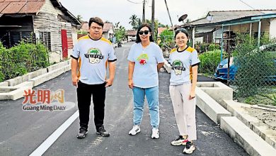 Photo of 重铺道路 沟渠升级 甘文丁新村基设提升
