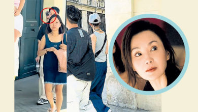Photo of 张曼玉纤瘦如少女 揪年轻男子游巴黎